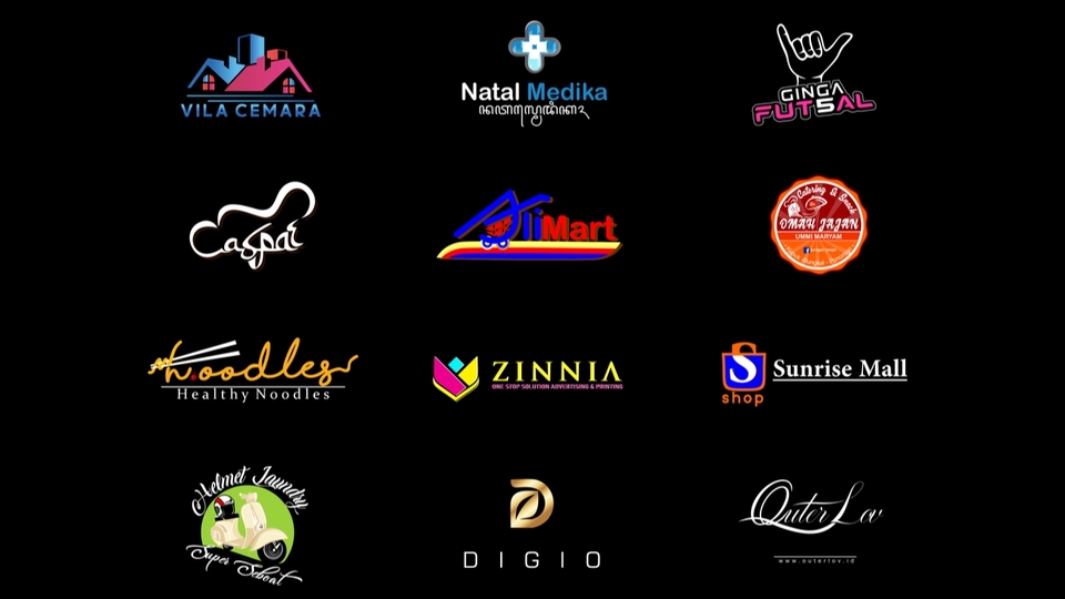 Logo - Logo premium PT,CV,OlShop, Fashion, UKM, RESTO, Start up(Unlimited Revision) - 5