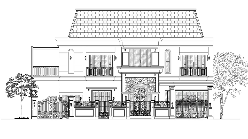 CAD Drawing - Jasa Gambar Kerja DED LENGKAP - 3