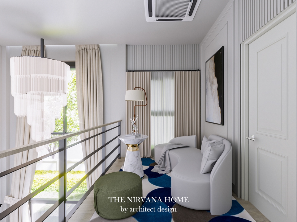 รับออกแบบตกแต่งภายในบ้านพักอาศัย สไตล์โมเดิร์น