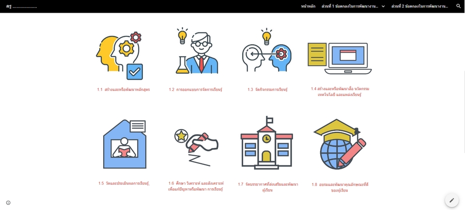 Web Development - รับออกแบบเว็บไซต์ด้วย Google site high level+++ - 5