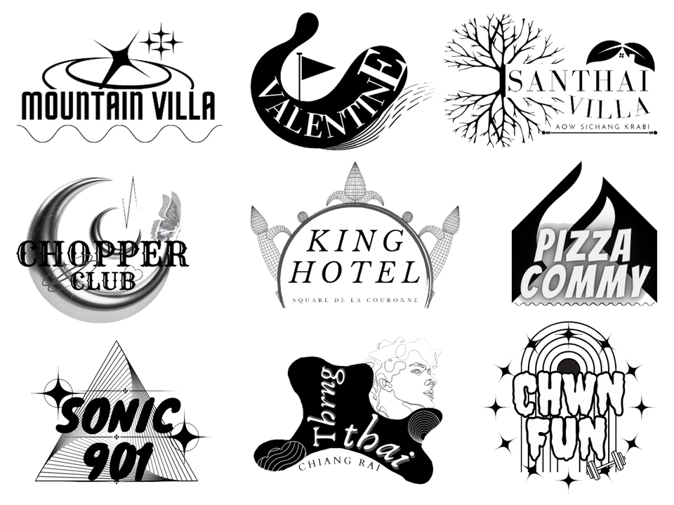 Logo - ออกแบบ Logo แบรนด์ ตราสินค้า สัญญาลักษณ์ ตามความต้องการของท่านลูกค้า - 2