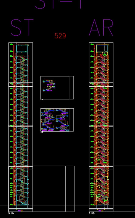 เขียนแบบวิศวกรรมและออกแบบโครงสร้าง - รับงานเขียนแบบ สถาปัตย์ โครงสร้าง 2D 3D Autocad Sketchup - 7