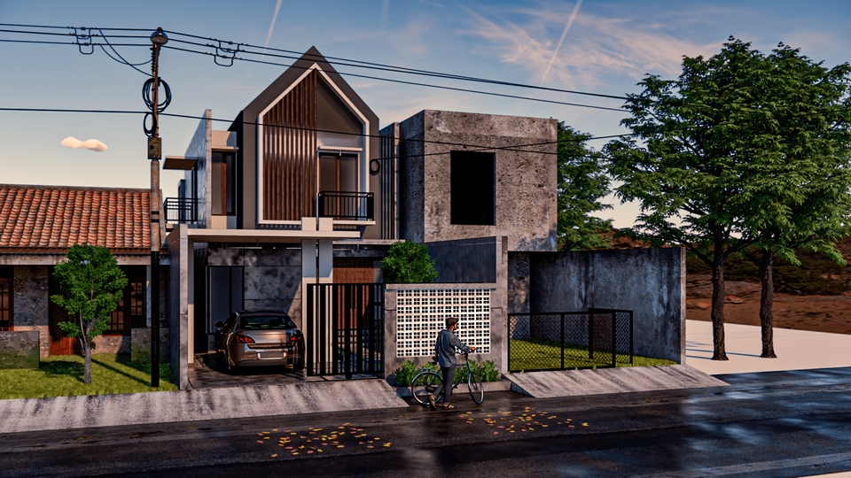 CAD Drawing - Gambar kerja 2D - 4