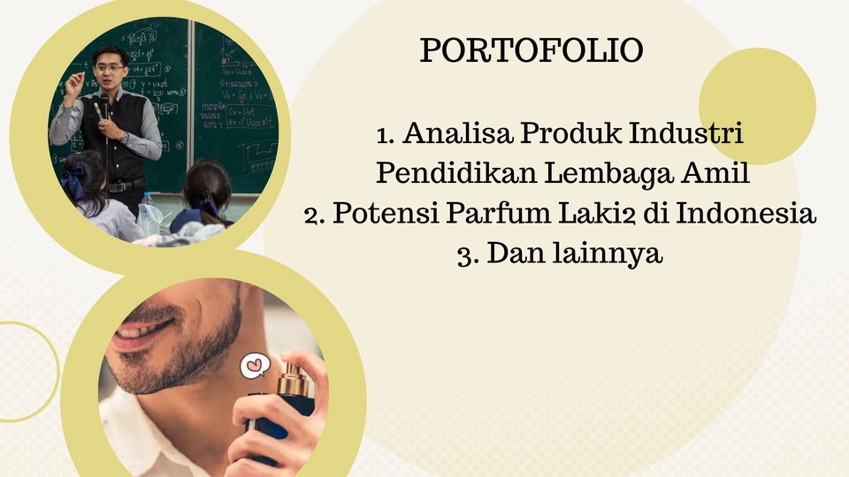 Jasa kuesioner untuk penelitian pasar tentang potensi parfum laki laki di Indonesia.