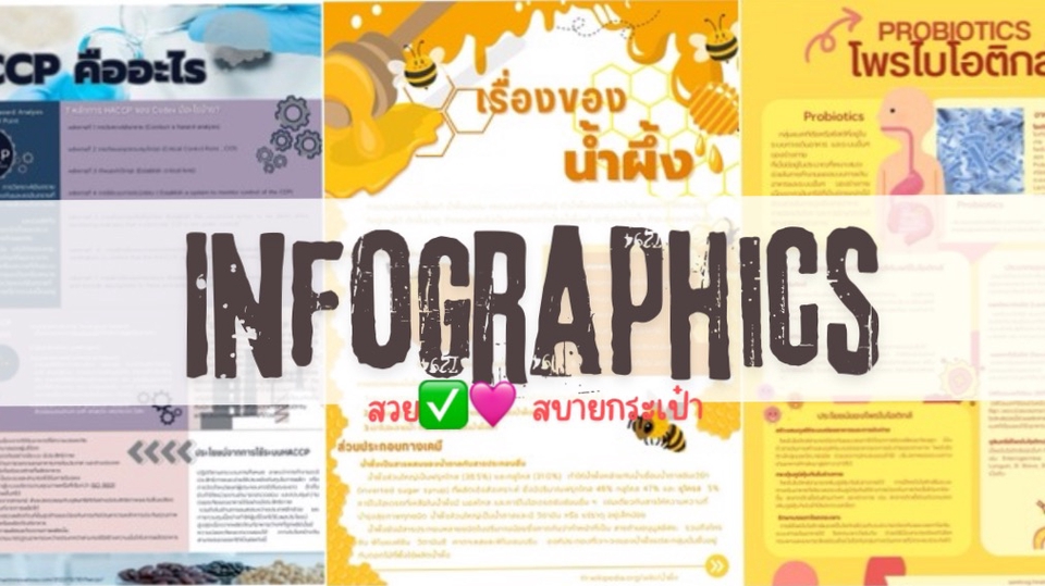 รับทำ infographic ราคาถูก ออกแบบ infographic สวย รับทำ infographic ไทย