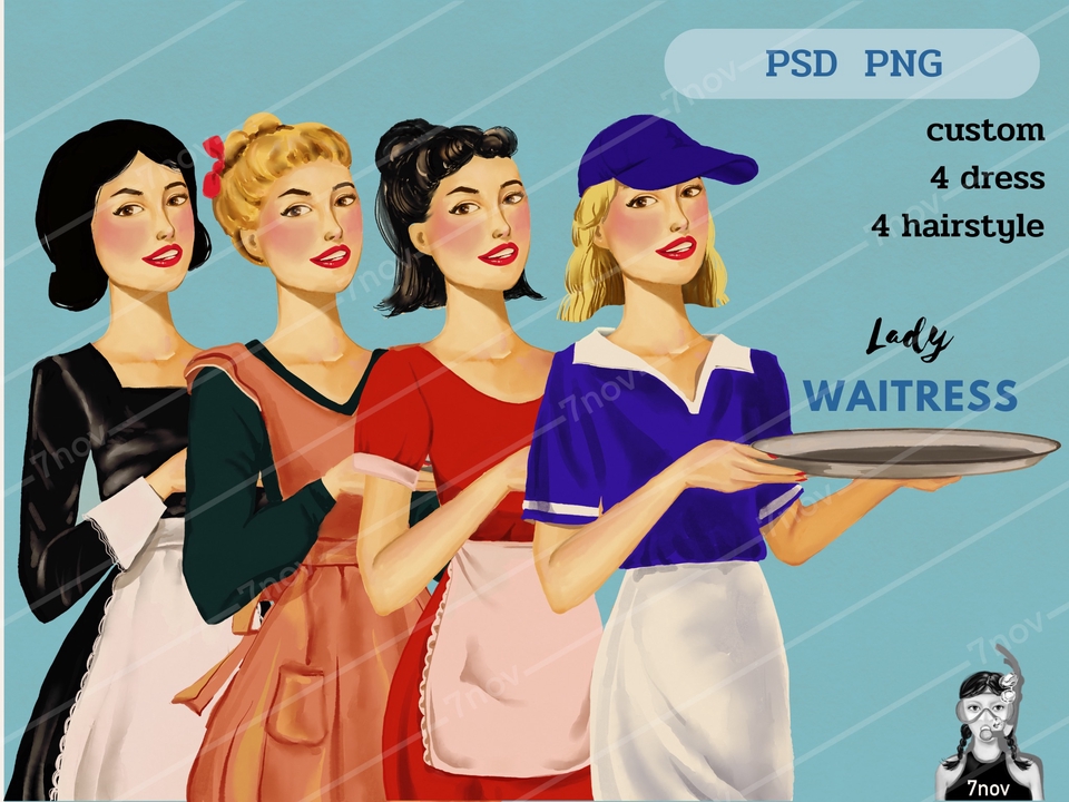 วาดภาพประกอบ - วาดภาพประกอบสีน้ำ,ดิจิตอลเพนท์ by 7nov.studio - 6