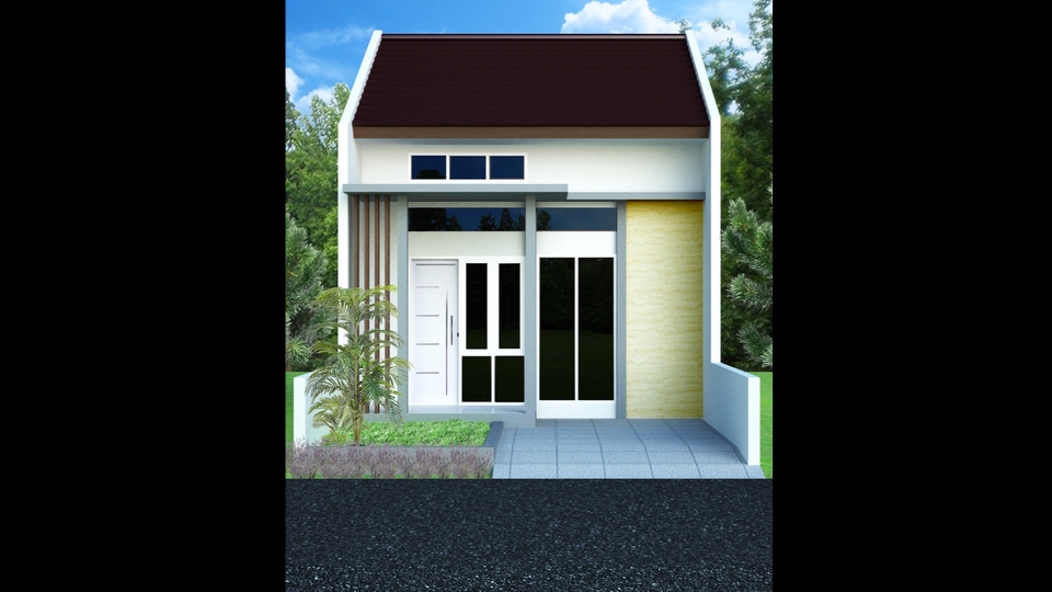 CAD Drawing - Konsep Denah Layout Rumah - 5