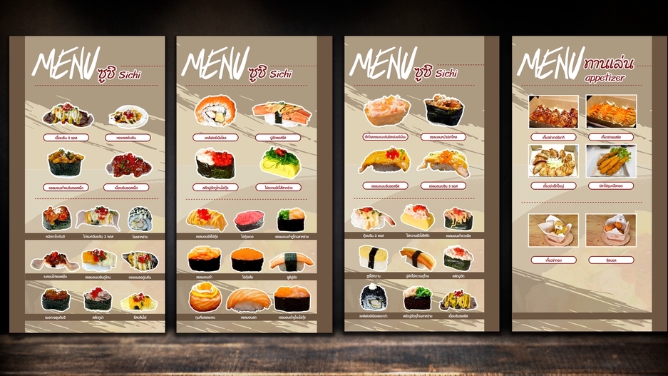 สื่อสิ่งพิมพ์และนามบัตร - ออกแบบ ไวนิล เมนูอาหาร โปสเตอร์งาน สื่อสิ่งพิมพ์ต่างๆ - 6