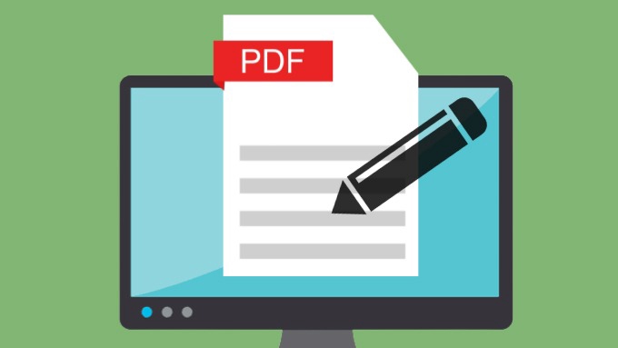 พิมพ์งาน และคีย์ข้อมูล - Edit PDF Document แก้ไขเอกสารต่างๆที่เป็น PDF - 1