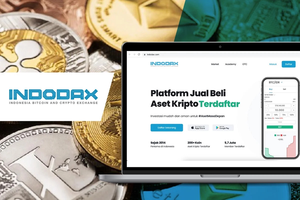 Jasa pembuatan website profesional untuk toko online dengan platform Indodax, harga terjangkau, mudah dan aman.