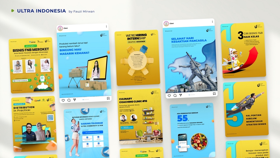 Banner Online - Jasa Desain Feed Instagram / Social Media Management (Desain+Copywriting) - 14