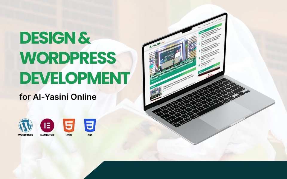 Jasa Pembuatan Website WordPress untuk Al-Yasini Online - Layanan Pengembangan Website Profesional