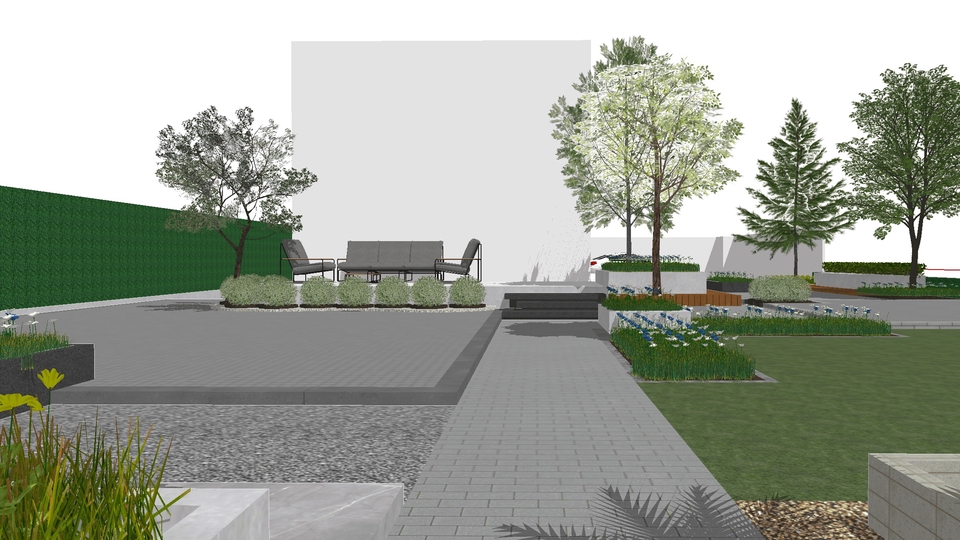 ออกแบบภูมิทัศน์และตกแต่งสวน - รับออกแบบตกแต่งสวนภายในและสวนภายนอกอาคาร  - 3