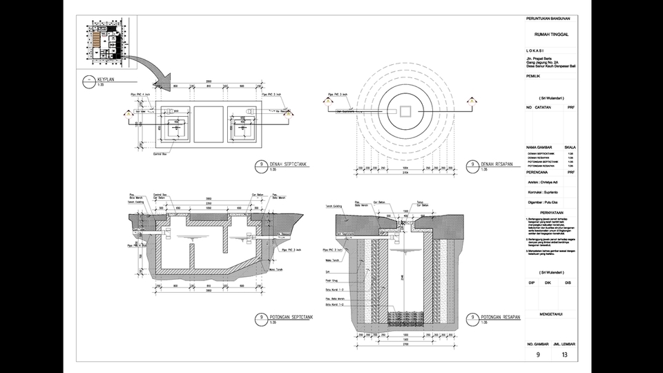 CAD Drawing - Jasa Arsitek Bali - 20