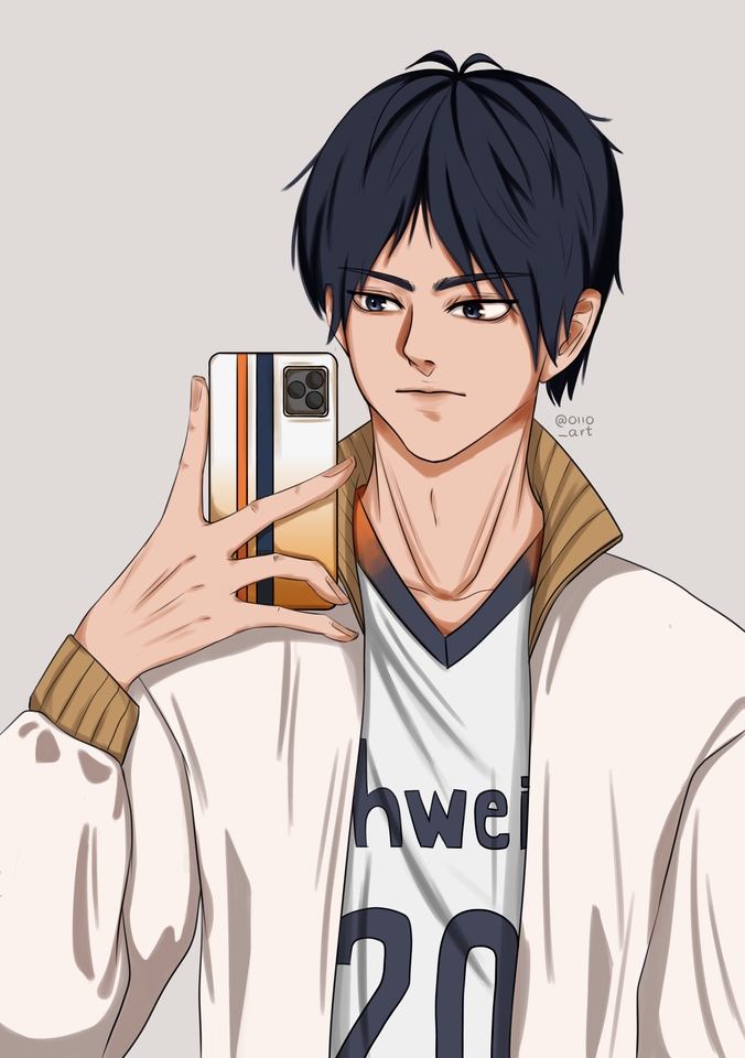 วาดแฟนอาร์ต - ภาพแฟนอาร์ต OC anime - 5
