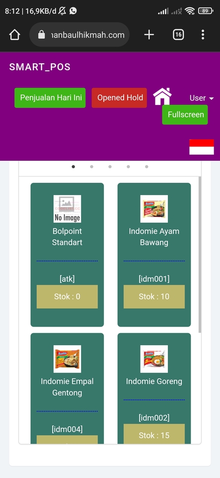 Web Development - Aplikasi POS, minimarket berbasis website - 7