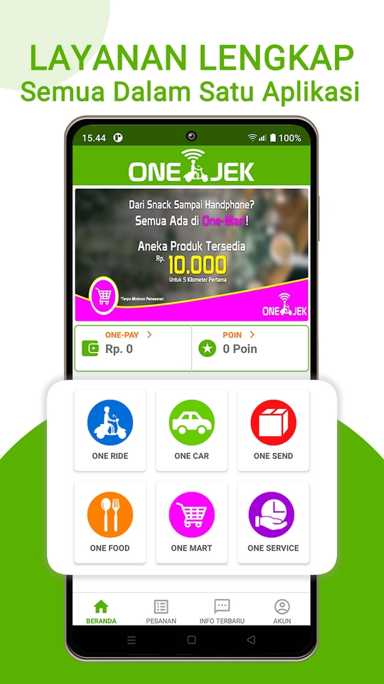 Aplikasi Ponsel - Pembuatan Aplikasi Ojek Online Android IOS Seperti Gojek / Grab - 3