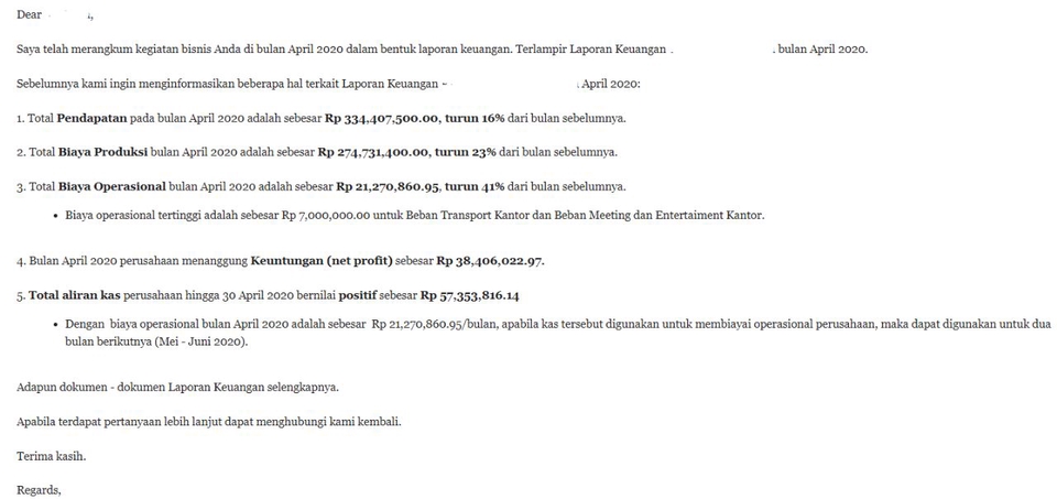 Akuntansi dan Keuangan - Penyusunan Laporan Keuangan /Bulan - 3