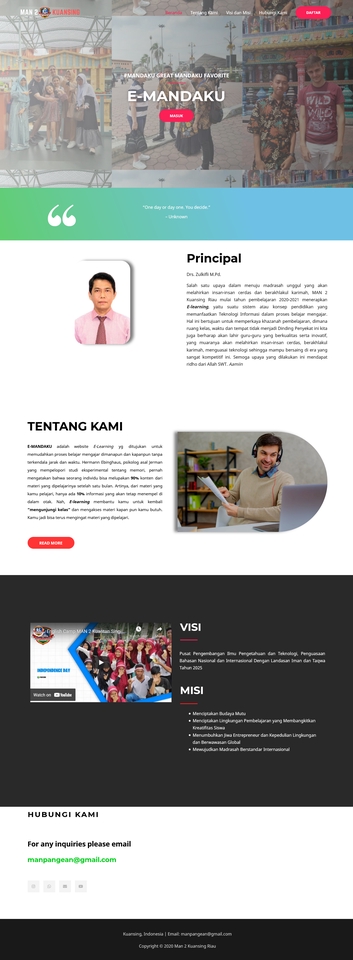 Web Development - JASA INSTALASI DAN MANAGEMENT SERVER E-LEARNING MOODLE UNTUK SEKOLAH DAN KURSUSAN  - 2