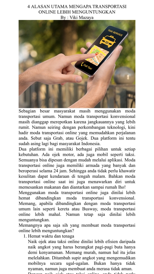 Penulisan Konten - PENULISAN KONTEN ARTIKEL, SCRIPT, COPYWRITING, DLL. 2 HARI JADI - 6