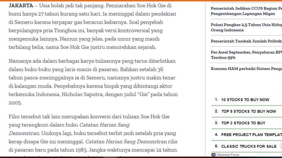 Penulisan Konten - Jasa penulisan artikel populer dan konten website - 1