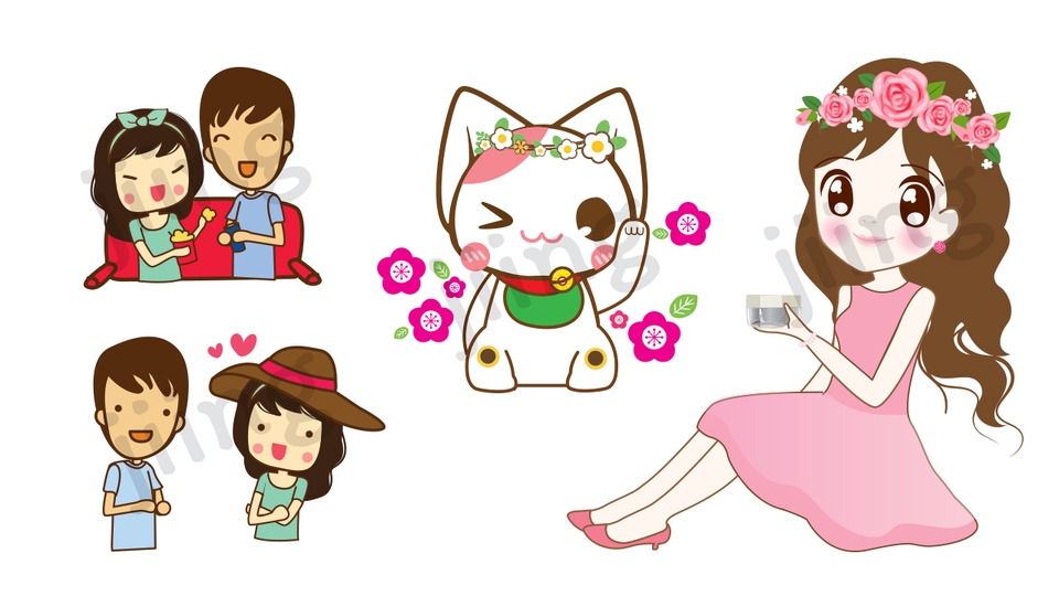ออกแบบ Character & Mascot - ออกแบบคาแรคเตอร์น่ารักๆ ที่ใครเห็นก็ต้องยิ้ม : ) - 12