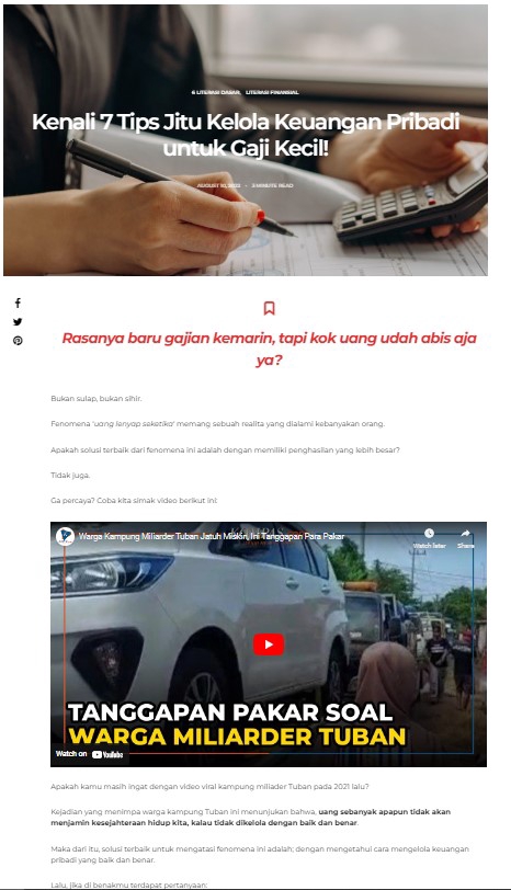 Penulisan Konten - Jasa tulis artikel SEO & berita (nyaman dibaca dan berkualitas!) - 10