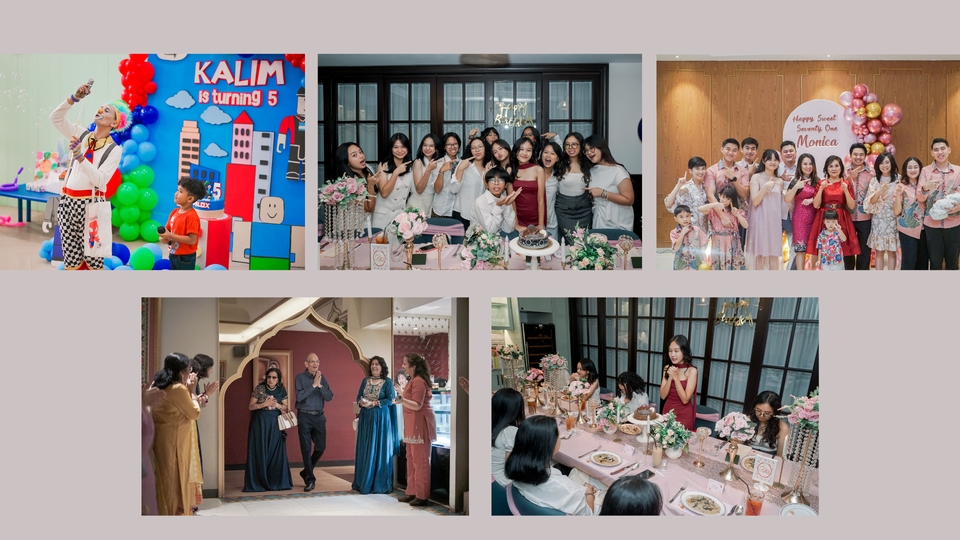 Jasa Fotografi Profesional: Dokumentasi Ulang Tahun dan Event Keluarga, Foto Prewedding, Produk Makanan
