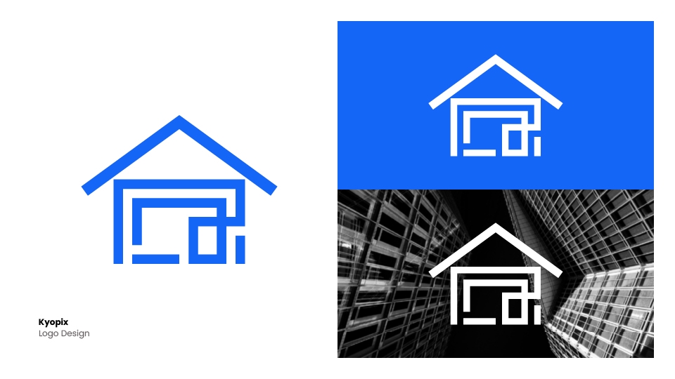 Desain logo rumah untuk website, jasa desain logo rumah online, buat logo rumah, logo perusahaan rumah