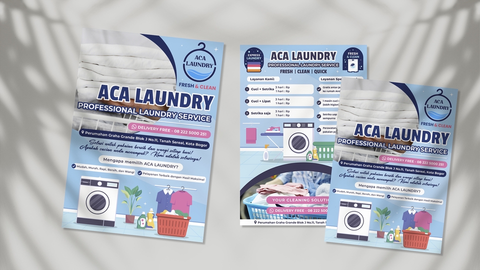 Digital Printing - Desain Brosur Banner Profesional Elegan and Modern - 8