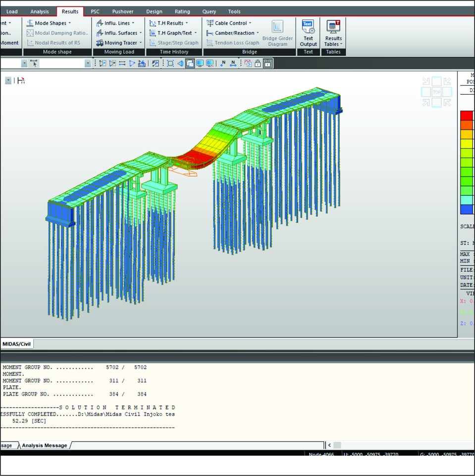 Jasa drafter autocad freelance, gambar desain jembatan MIDAS Civil. Autocad murah, drafter interior, pembuatan gambar teknik.