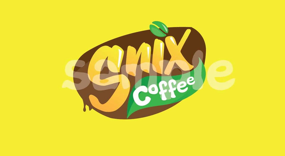 Logo "Smix Coffee" dengan desain kreatif dan menarik, cocok untuk usaha minuman kopi.