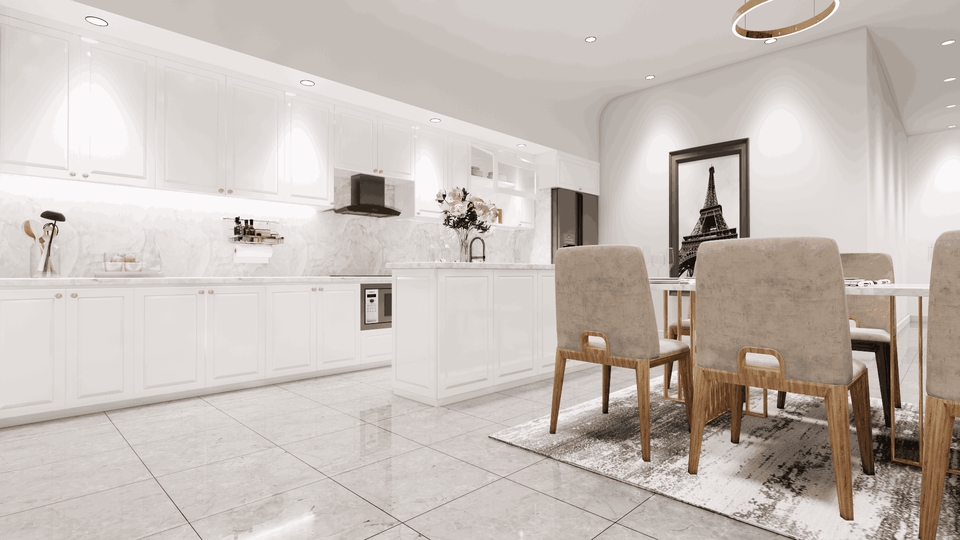 ออกแบบตกแต่งภายในและภายนอก - 3D Perspective  Interior Design  - 23