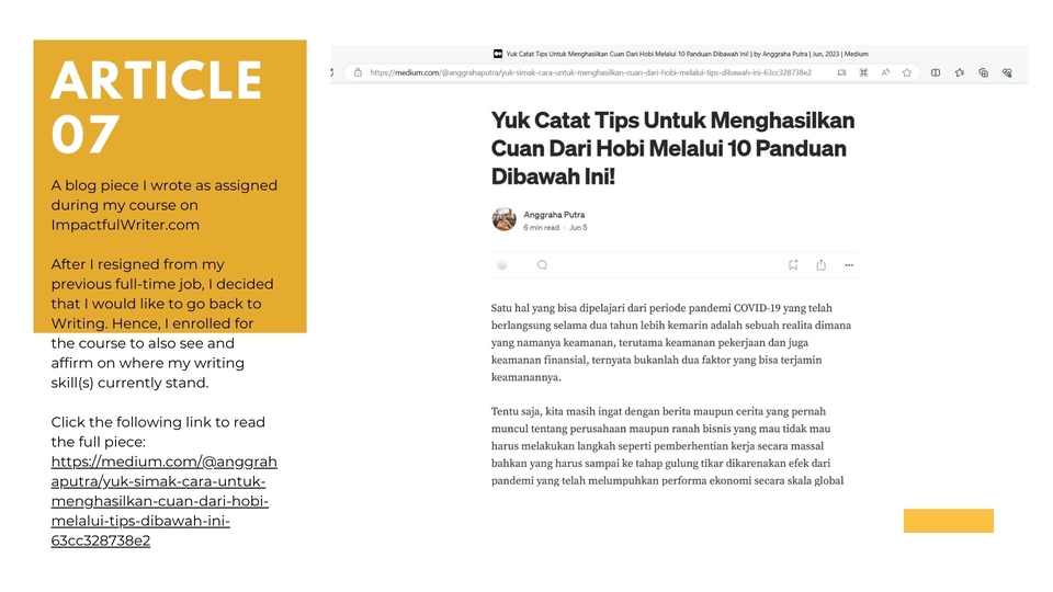 Penulisan Konten - Sedia Jasa Penulisan Konten Yang Menarik & Impactful! - 13