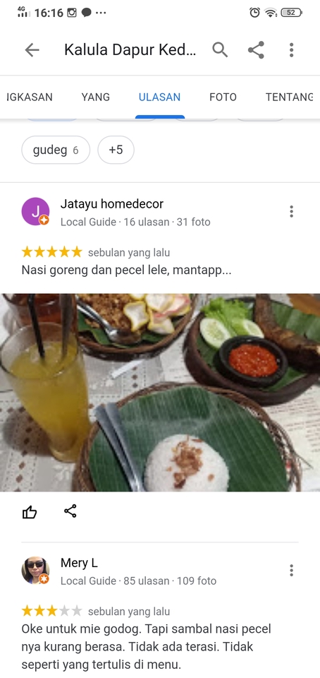 Memberi Review - MEMBERIKAN REVIEW BAIK. PADA GOOGLE MAPS BUSINESS DAN PLAY STORE STORE DLL. - 4