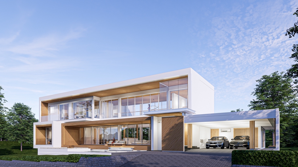 ออกแบบตกแต่งภายในและภายนอก - DESIGN I DRAWING l 3D RENDER I BOQ I SITE SURVEY I - 1