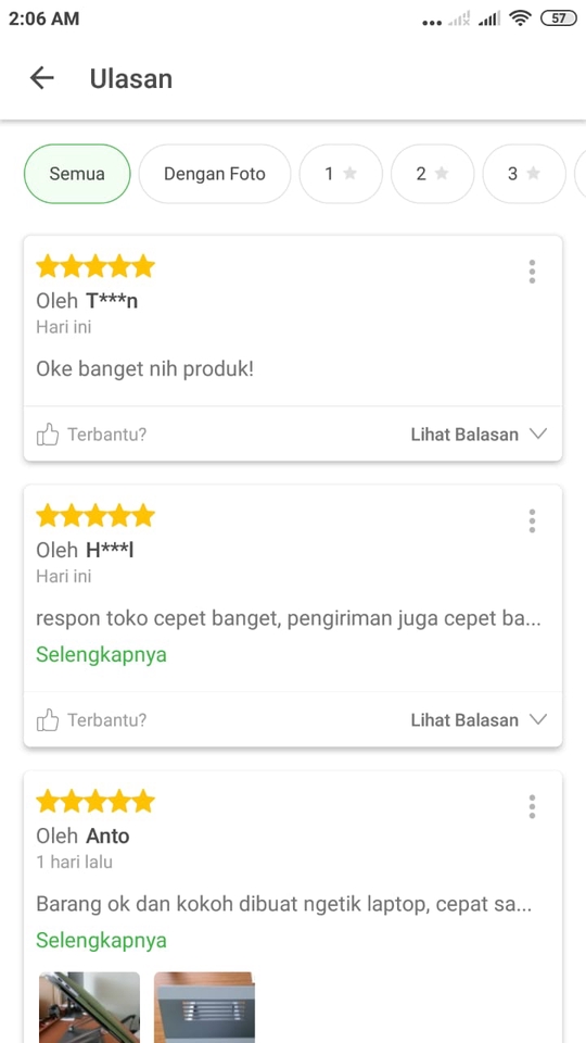 Memberi Review - JASA REVIEW Di Tokopedia , Shopee , Bukalapak - 2