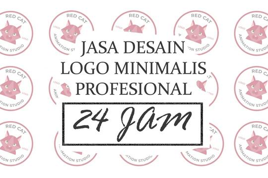 Desain Logo Minimalis dalam 24 JAM (Revisi Unlimited)