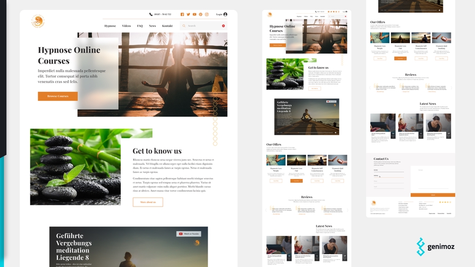 Desain Web - Stunnning, Clean and Professional Website / Landing Page Design - 8