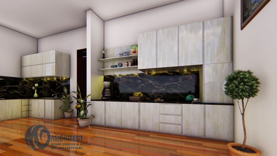 3D & Perspektif - Desain Rumah Minimalis Modern  - 5