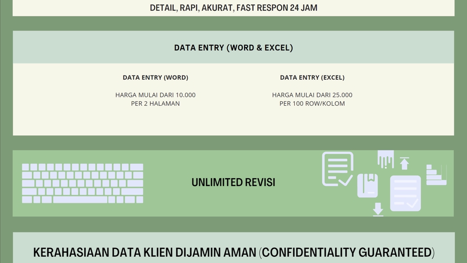 Entri Data - DATA ENTRY FAST RESPON 24 JAM - 1