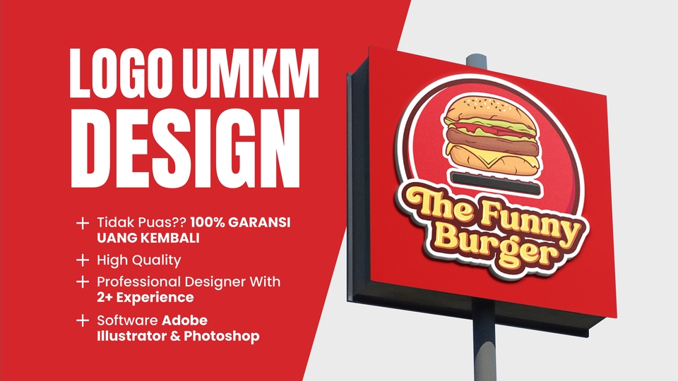 Logo - DESAIN LOGO MAKANAN/DESAIN LOGO RESTORAN/RESTAURANT/DESAIN LOGO UMKM - 1