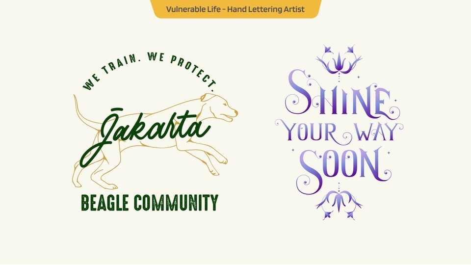 Gambar dan Ilustrasi - Ilustrasi Vintage Hand-Lettering - 1