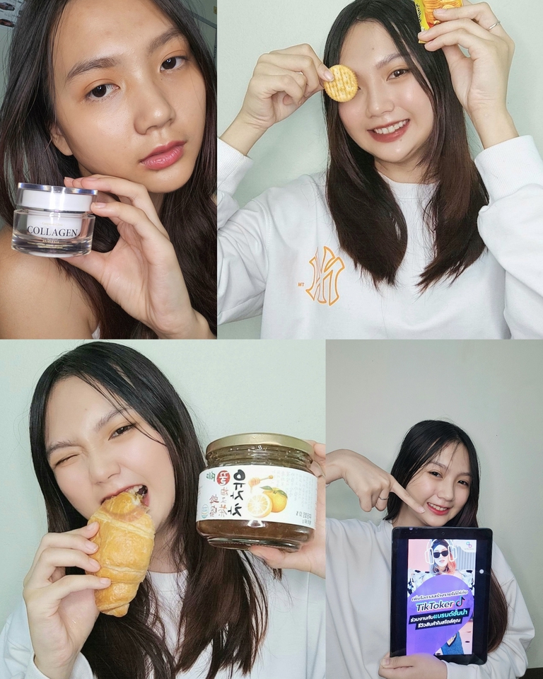 เน็ตไอดอลและบล็อกเกอร์รีวิว - รีวิวสินค้าตัดต่อวิดีโอ สร้างสรรค์คอนเท้น - 3