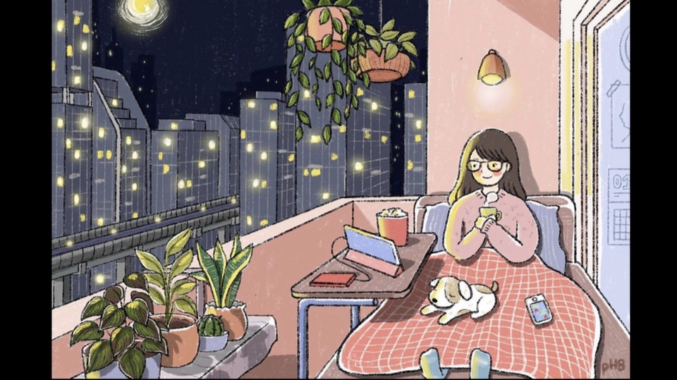 วาดภาพประกอบ - รับวาดภาพประกอบคอนเทนต์ / สื่อการสอน / หนังสือ / ปกเพลง / MV - 1