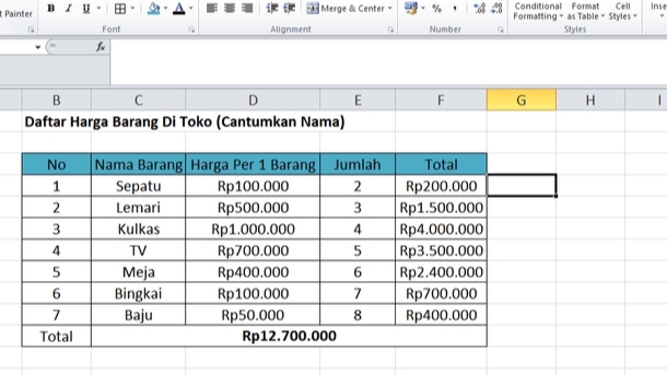 Entri Data - Pengerjaan MS Excel, SQL, Google Form, MS Word - 1