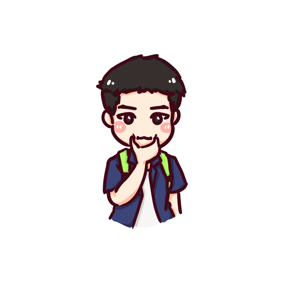วาดภาพการ์ตูน - วาดการ์ตูนสไตล์น่ารักจากภาพถ่าย/วาดการ์ตูนFANART - 16