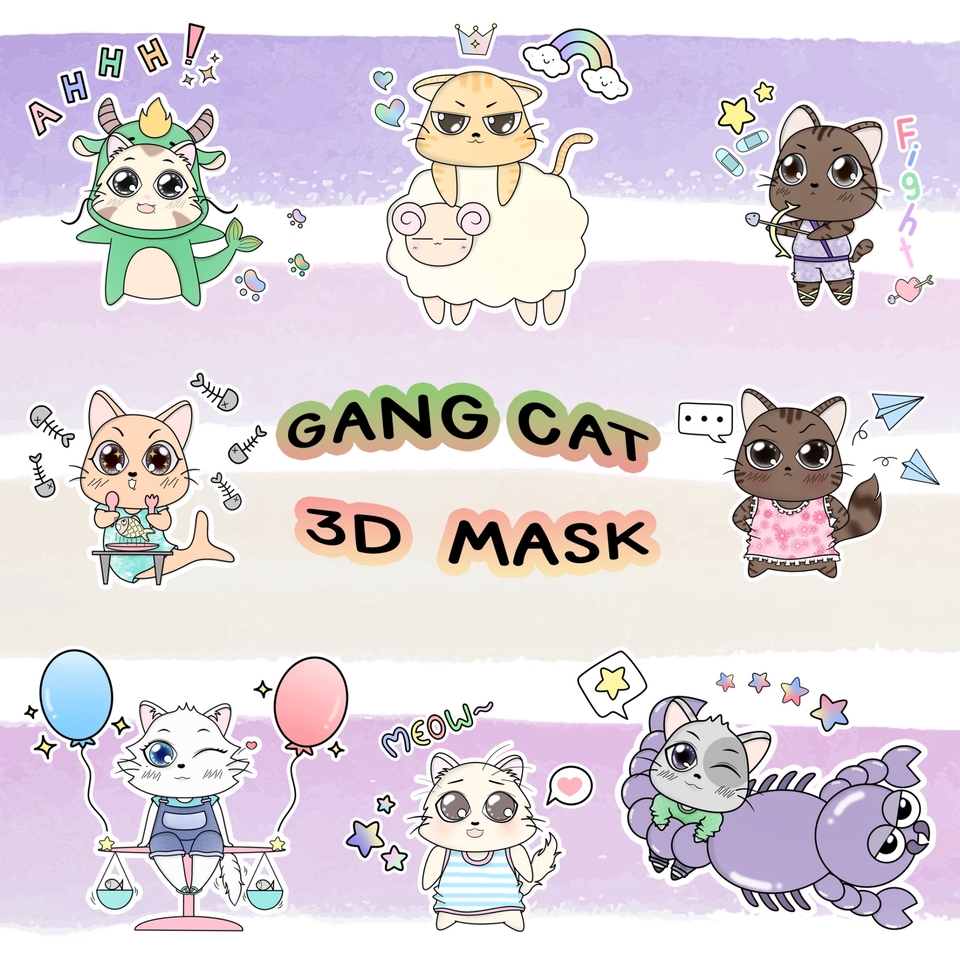 ออกแบบ Character & Mascot - ออกแบบคาแรคเตอร์การ์ตูน - 6