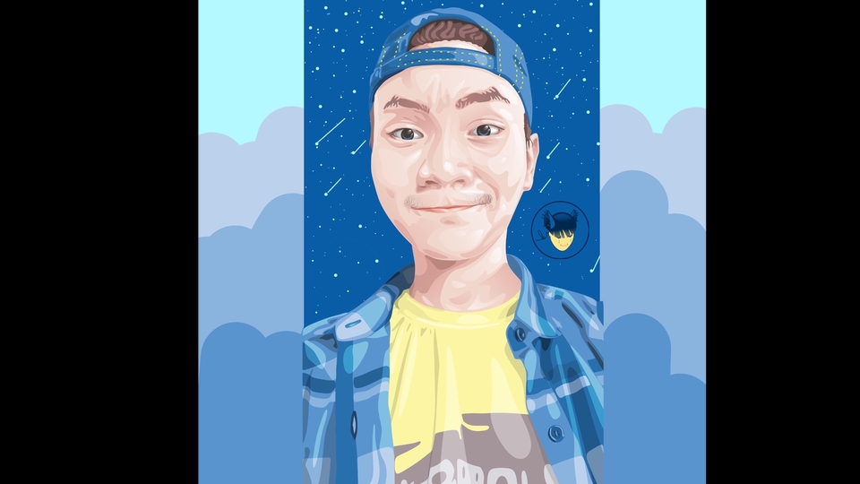 Gambar Potret - Gambar Potrait Vektor Vexel Jadi 1 hari - 3