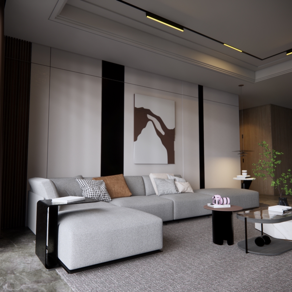 ออกแบบตกแต่งภายในและภายนอก -  3D Modeling+Render - 4